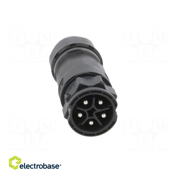 Connector: circular | male | plug | screw terminal | PIN: 5 | for cable image 9