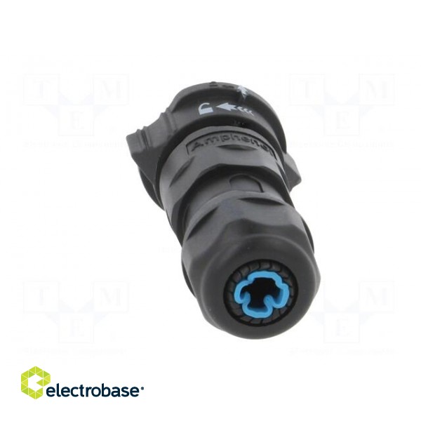 Connector: circular | male | plug | screw terminal | PIN: 5 | for cable paveikslėlis 5