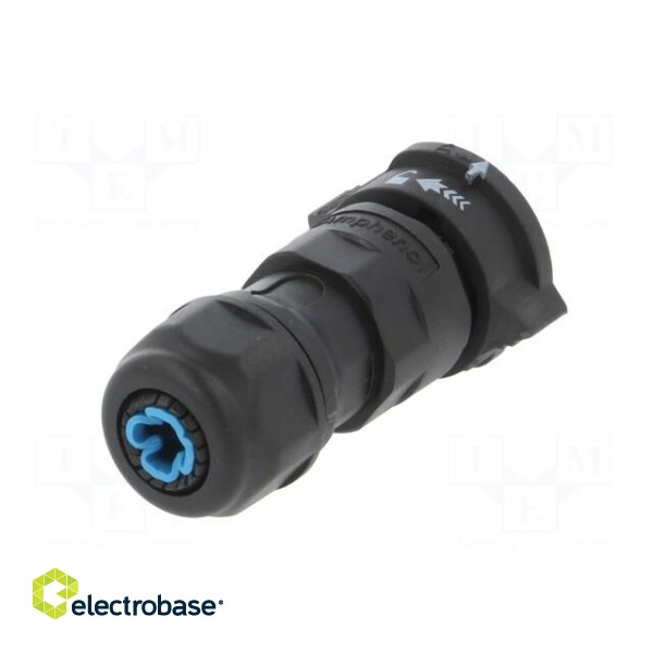 Connector: circular | male | plug | screw terminal | PIN: 5 | for cable image 6