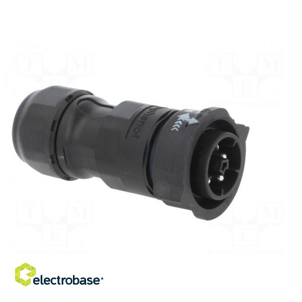 Connector: circular | plug | for cable | PIN: 5 | male | with contacts image 8