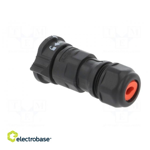 Connector: circular | male | plug | screw terminal | PIN: 5 | for cable image 4