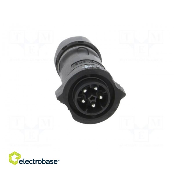 Connector: circular | male | plug | screw terminal | PIN: 5 | for cable image 9