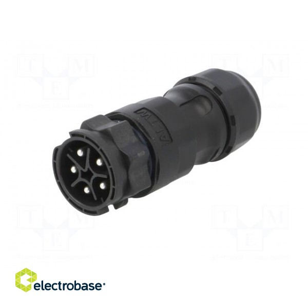 Connector: circular | male | plug | screw terminal | PIN: 5 | for cable image 2