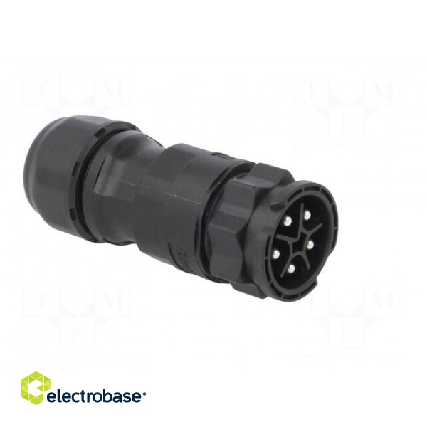 Connector: circular | male | plug | screw terminal | PIN: 5 | for cable image 8