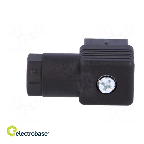 Connector: square | Series: G | plug | female | PIN: 6 | tinned | IP65 | 50V image 5