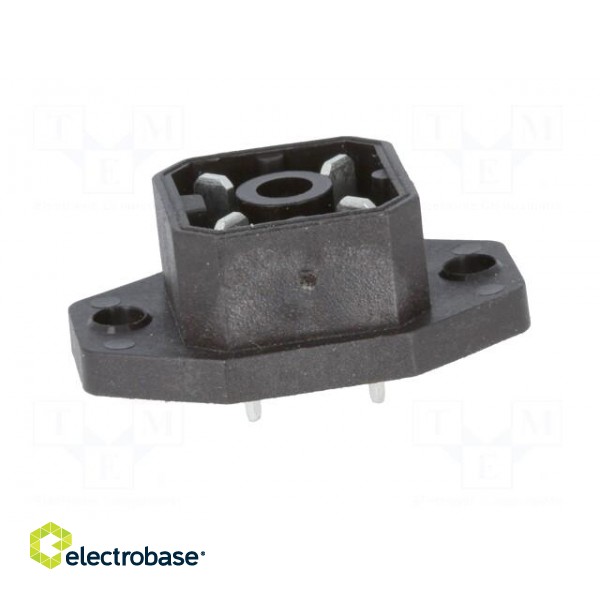 Connector: square | Series: G | socket | male | PIN: 4 | tinned | IP65 | 50V image 5