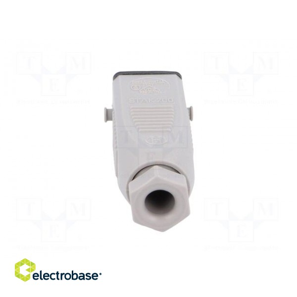Connector: rectangular | ST | plug | female | PIN: 2 | tinned | IP54 | 16A image 5