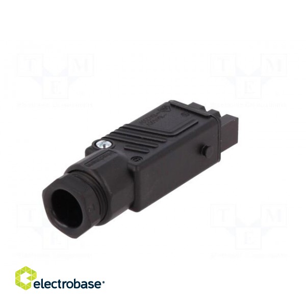 Connector: rectangular | ST | plug | female | PIN: 3 | tinned | IP54 | 16A image 6