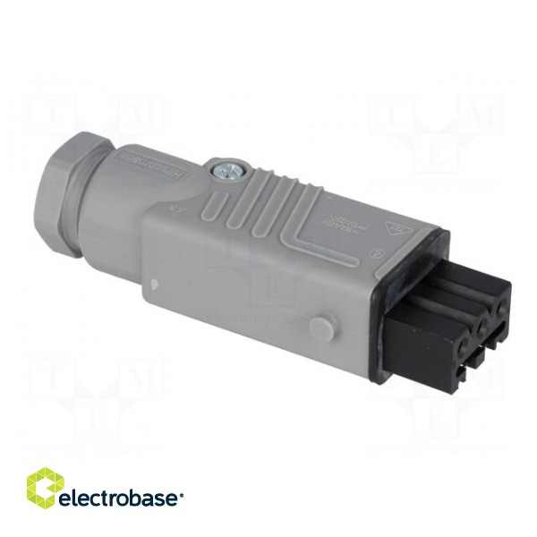 Connector: rectangular | ST | plug | female | PIN: 3 | tinned | IP54 | 16A image 8