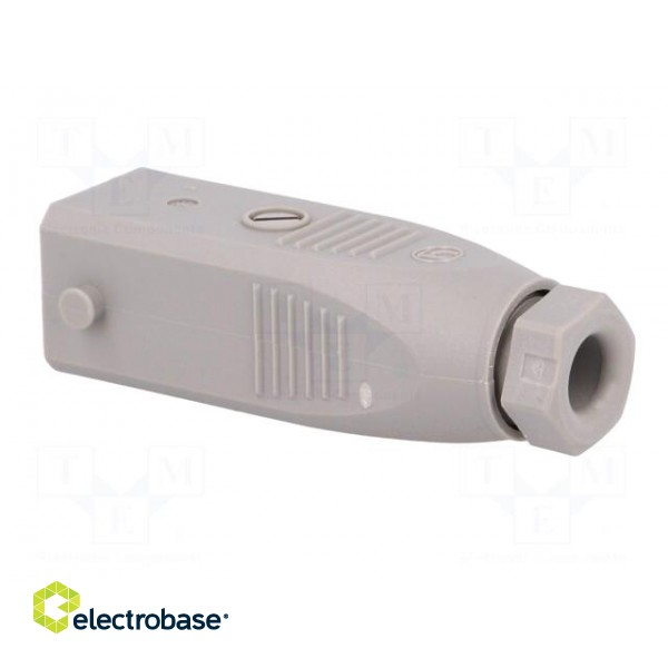 Connector: rectangular | ST | plug | male | PIN: 2 | tinned | IP54 | 16A image 4