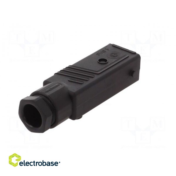 Connector: rectangular | ST | plug | male | PIN: 3 | tinned | IP54 | 16A image 6