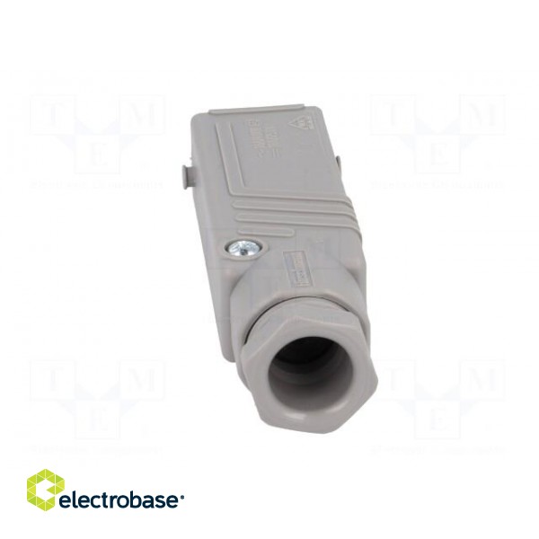Connector: rectangular | ST | plug | male | PIN: 3 | tinned | IP54 | 16A image 5