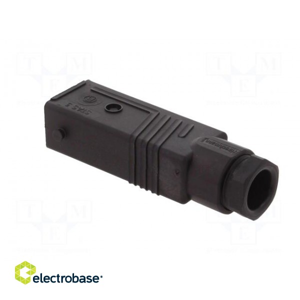 Connector: rectangular | ST | plug | male | PIN: 3 | tinned | IP54 | 16A фото 4