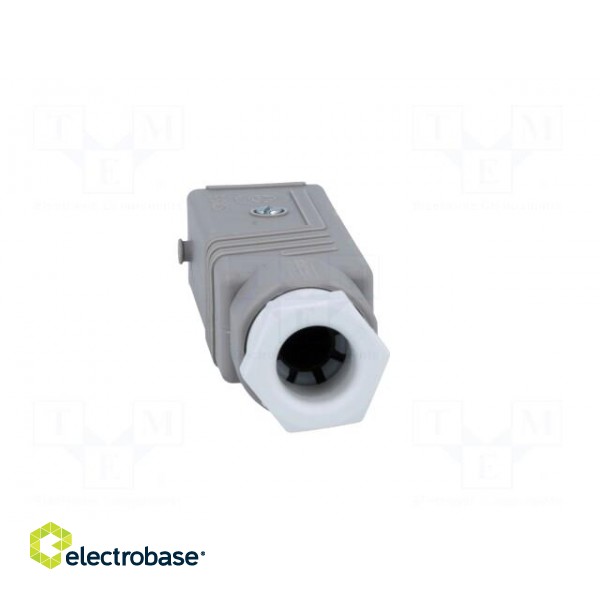 Connector: rectangular | ST | plug | male | PIN: 5 | silver plated | IP54 image 5