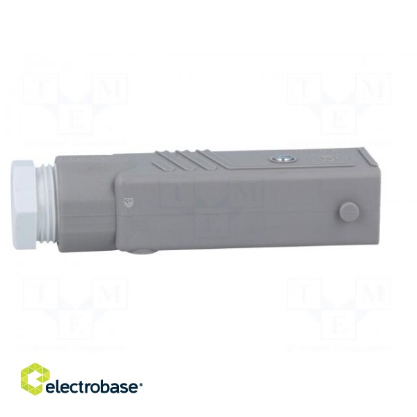 Connector: rectangular | ST | plug | male | PIN: 5 | silver plated | IP54 фото 7