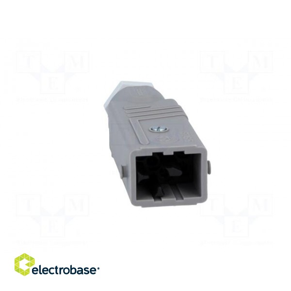 Connector: rectangular | ST | plug | male | PIN: 5 | silver plated | IP54 paveikslėlis 9