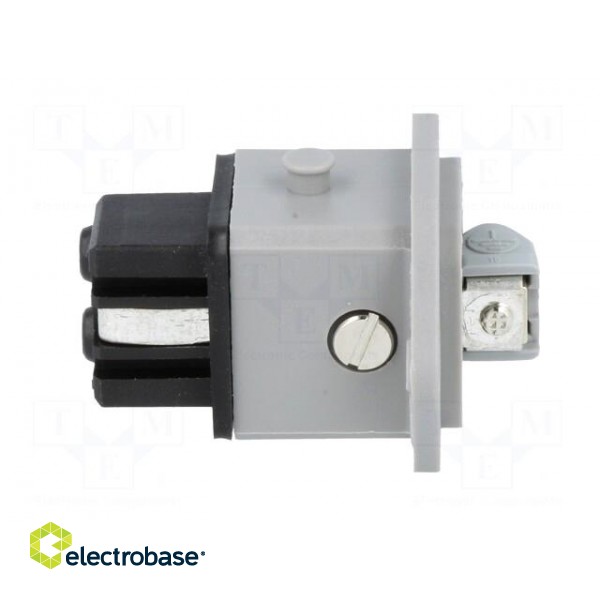 Connector: rectangular | ST | socket | female | PIN: 2 | coded | tinned image 3