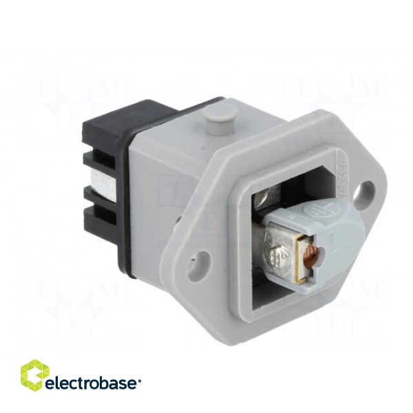 Connector: rectangular | ST | socket | female | PIN: 2 | coded | tinned image 4