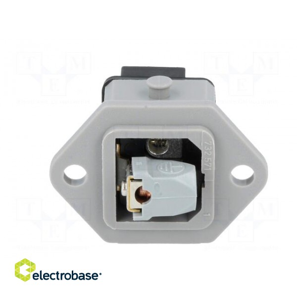 Connector: rectangular | ST | socket | female | PIN: 2 | coded | tinned image 5