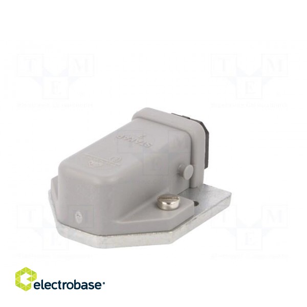Connector: rectangular | ST | socket | female | PIN: 2 | tinned | IP54 | 16A фото 6