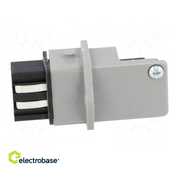 Connector: rectangular | ST | socket | female | PIN: 3 | tinned | IP54 | 16A фото 3