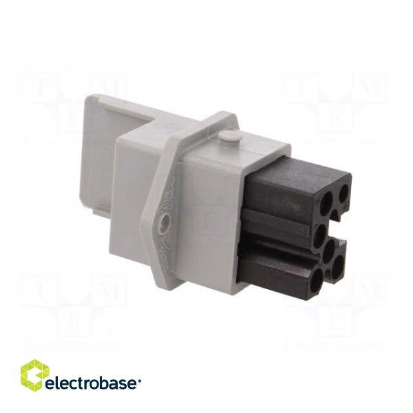 Connector: rectangular | ST | socket | female | PIN: 5 | silver plated image 8