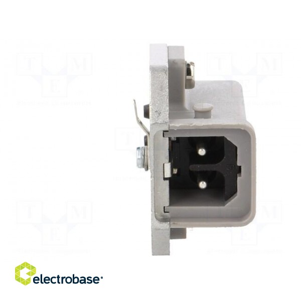Connector: rectangular | ST | socket | male | PIN: 2 | coded | tinned | IP54 paveikslėlis 6