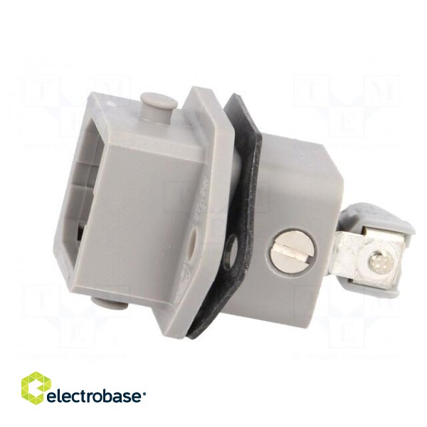 Connector: rectangular | ST | socket | male | PIN: 2 | tinned | IP54 | 16A image 3