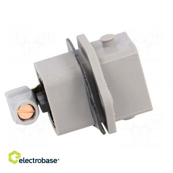 Connector: rectangular | ST | socket | male | PIN: 2 | tinned | IP54 | 16A image 7