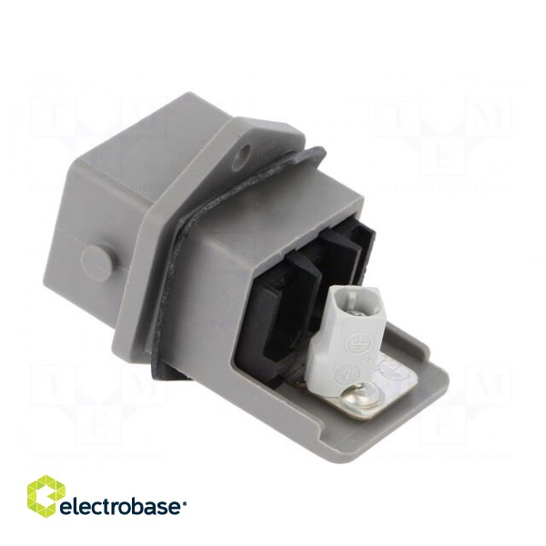 Connector: rectangular | ST | socket | male | PIN: 3 | tinned | IP54 | 16A image 4