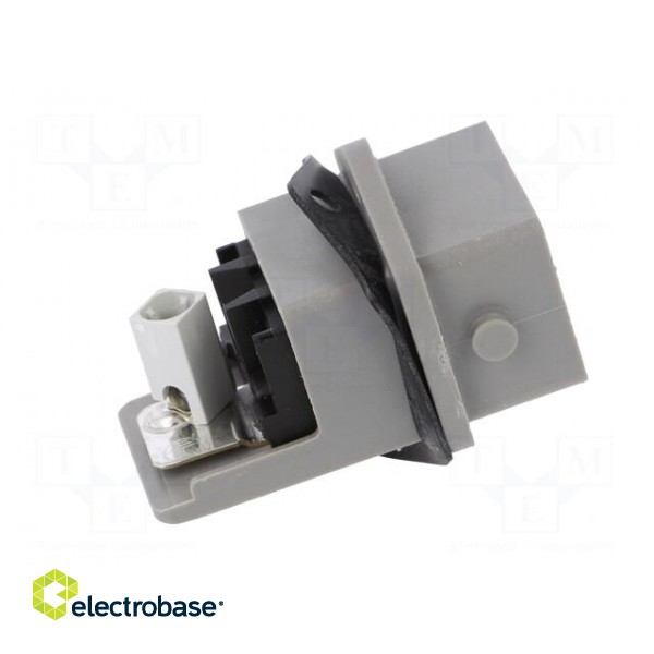 Connector: rectangular | ST | socket | male | PIN: 3 | tinned | IP54 | 16A фото 7