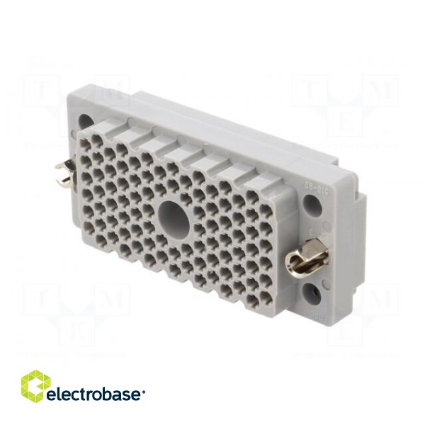 Connector: rectangular | socket | hermaphrodite | Mat: polycarbonate paveikslėlis 2