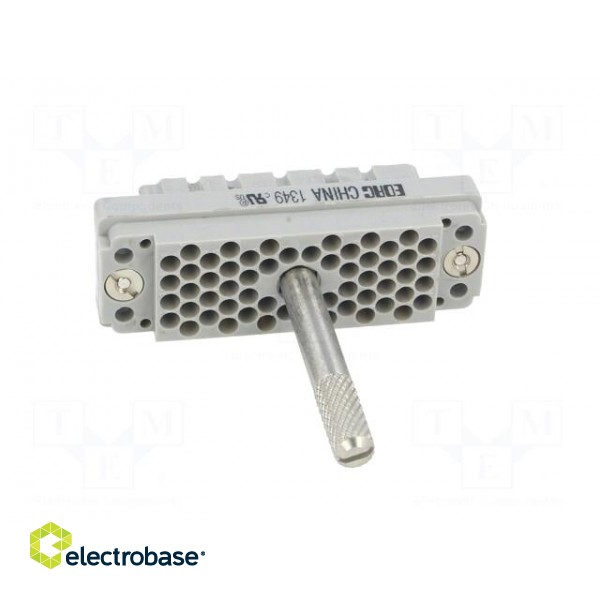 Connector: rectangular | socket | hermaphrodite | Mat: polycarbonate image 5