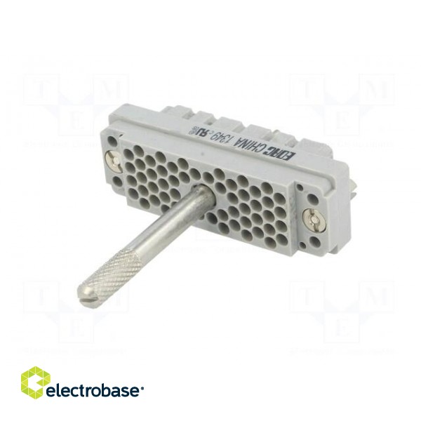 Connector: rectangular | socket | hermaphrodite | Mat: polycarbonate image 4