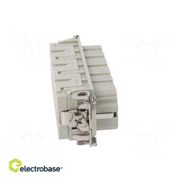 Connector: HDC | contact insert | female | DEE | PIN: 46 | 46+PE | crimped фото 7