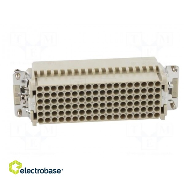 Connector: HDC | contact insert | male | DDD | PIN: 108 | 108+PE | crimped image 5