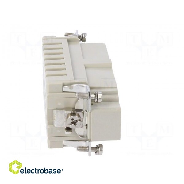 Connector: HDC | contact insert | male | DE | PIN: 16 | 16+PE | size D16B image 7