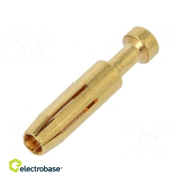 Contact | female | 0.37mm2 | 22AWG | gold-plated | crimped | bulk | 16A