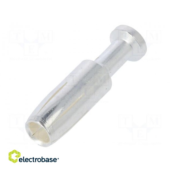 Contact | female | 2.5mm2 | 14AWG | silver plated | crimped | bulk | 40A