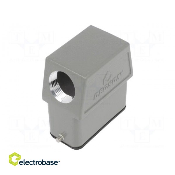 Enclosure: for HDC connectors | size D10A | for cable | for latch image 1