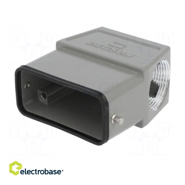 Enclosure: for HDC connectors | size D10A | for cable | for latch image 2