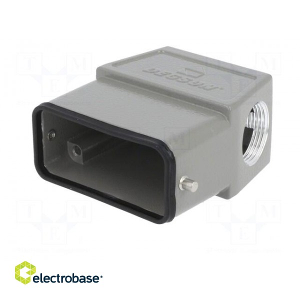 Enclosure: for HDC connectors | size D10A | for cable | for latch image 5