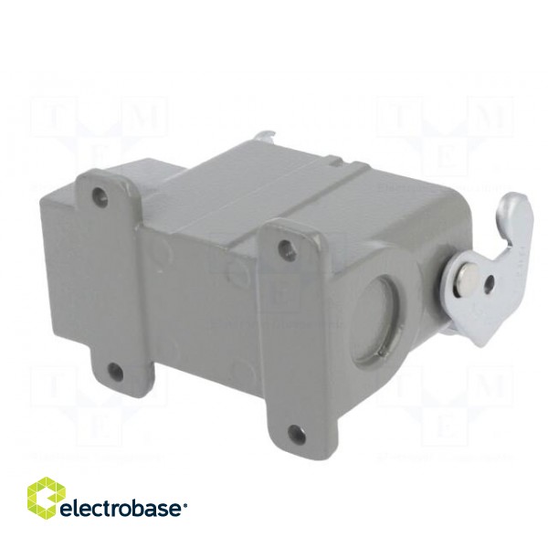 Enclosure: for HDC connectors | size D10A | with latch | angled image 6