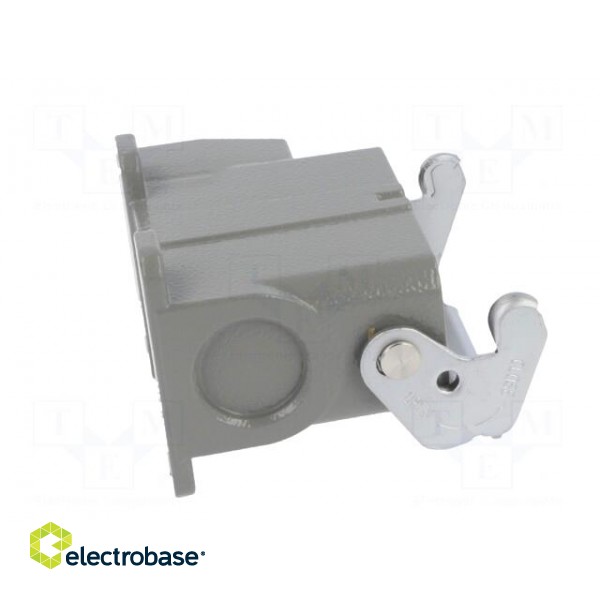 Enclosure: for HDC connectors | size D10A | with latch | angled image 7