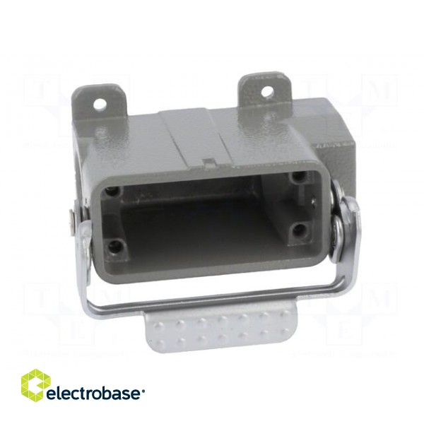 Enclosure: for HDC connectors | size D10A | with latch | angled image 9