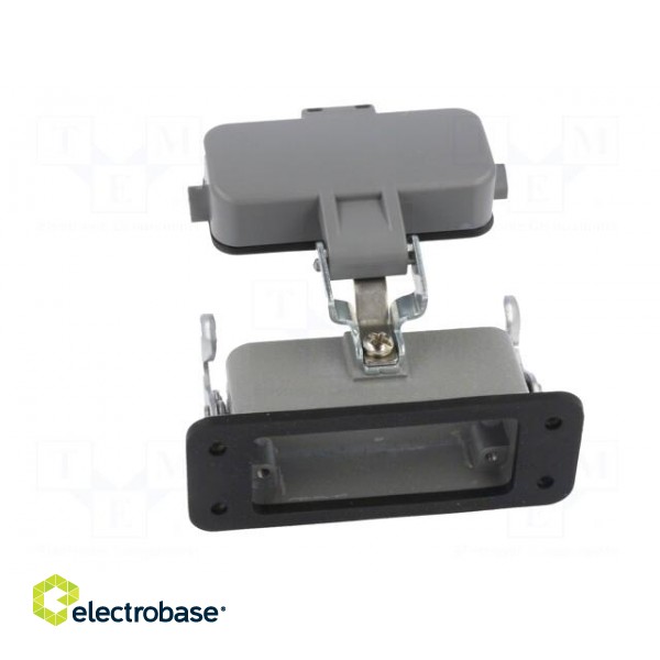 Enclosure: for HDC connectors | size D10A | with latch | with cover image 5