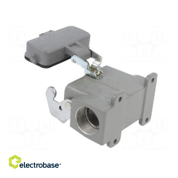 Enclosure: for HDC connectors | size D10A | with latch | with cover image 4