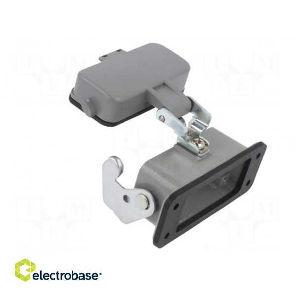 Enclosure: for HDC connectors | size D10A | with latch | with cover фото 4