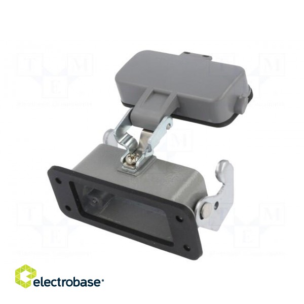 Enclosure: for HDC connectors | size D10A | with latch | with cover paveikslėlis 6