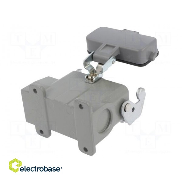 Enclosure: for HDC connectors | size D10A | with latch | with cover image 6